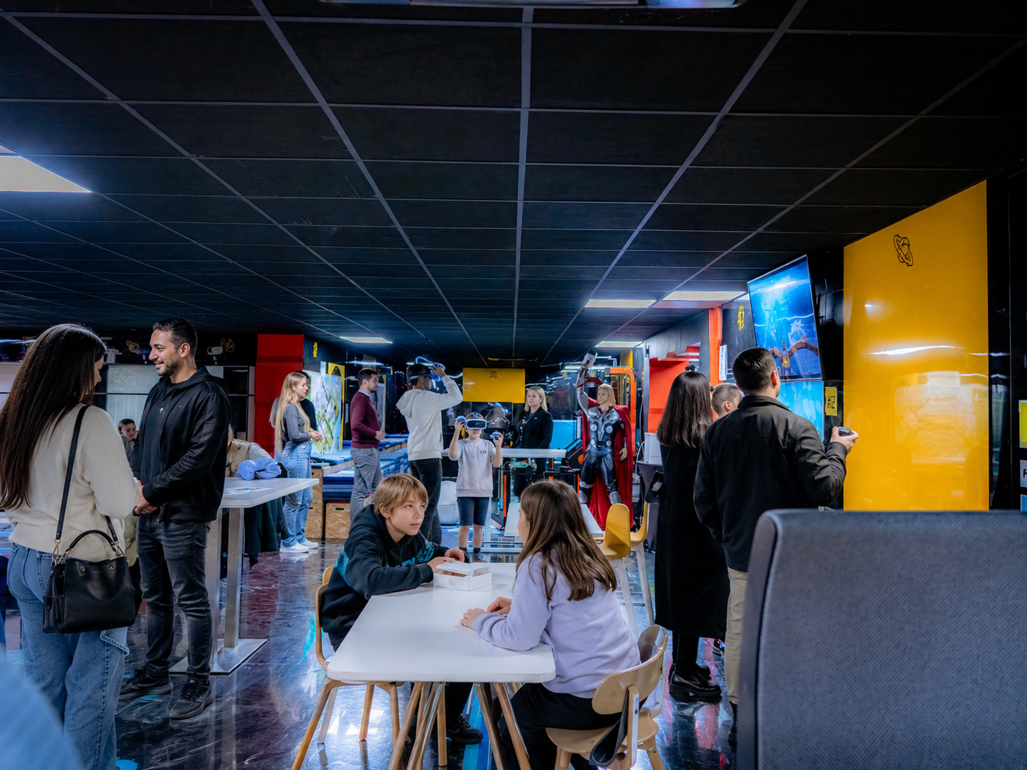 Espace immersif du Parc VR Aromadive